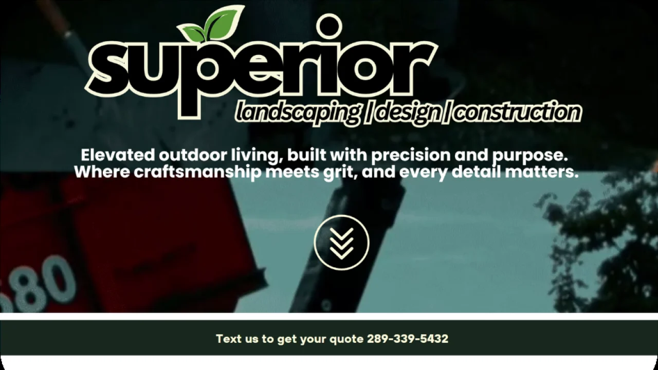Superior Landscaping website